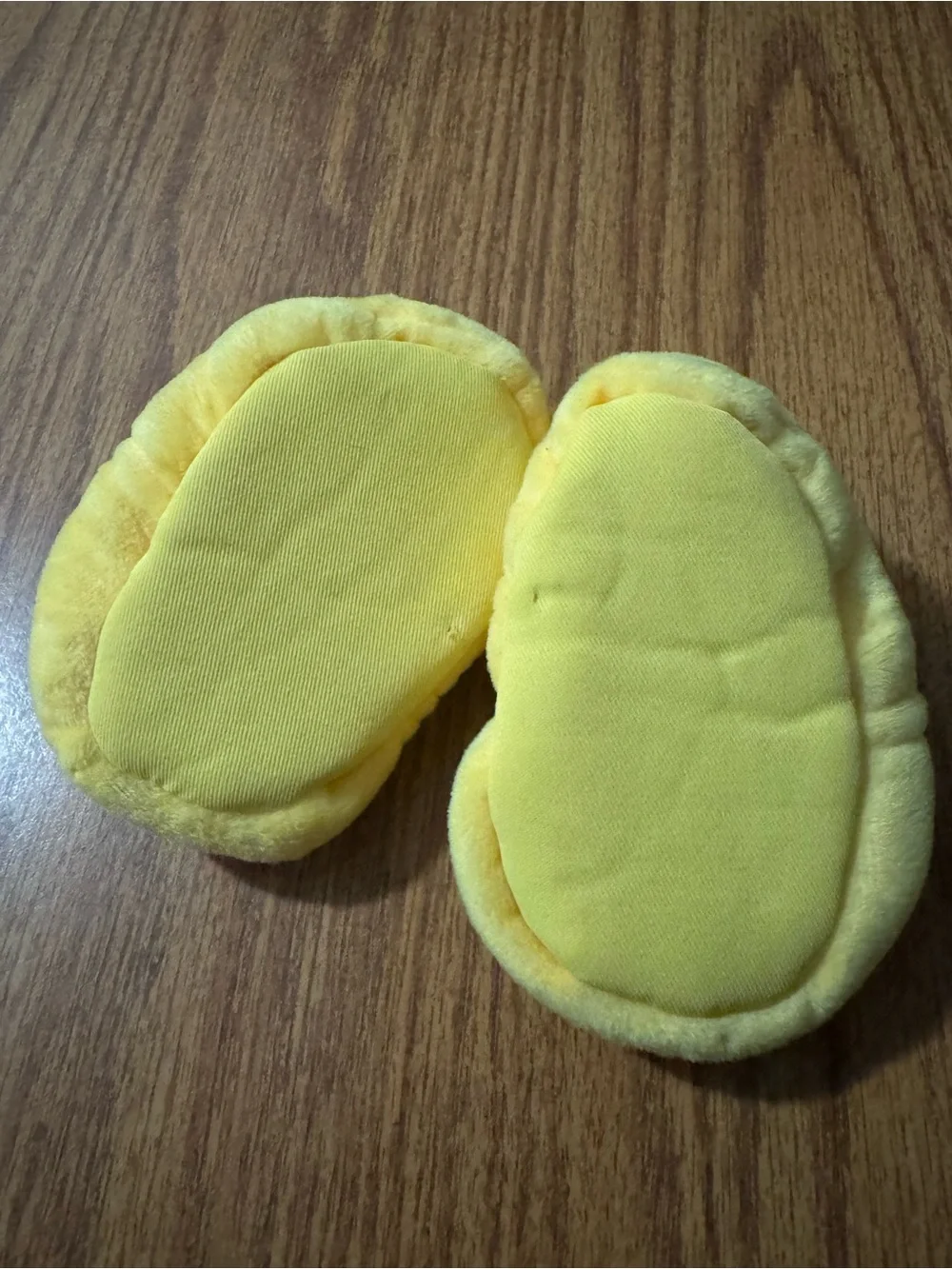 Peeps Infant Yellow Slippers